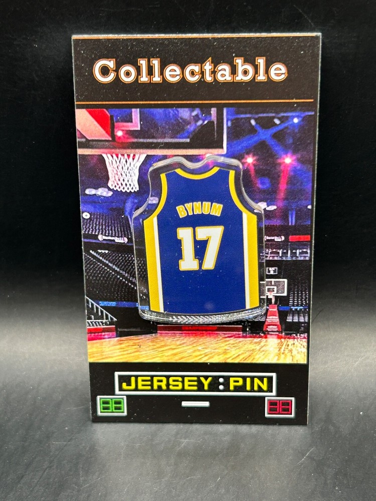 Los Angeles Lakers Andrew Bynum jersey lapel pin – Classic SHOWTIME collectible