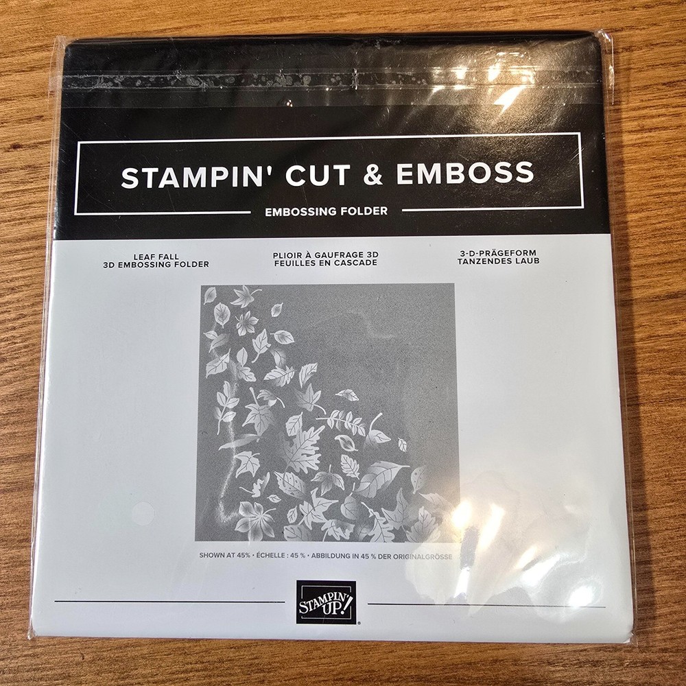 Stampin' Up! Leaf Fall 3D Embossing Folder
