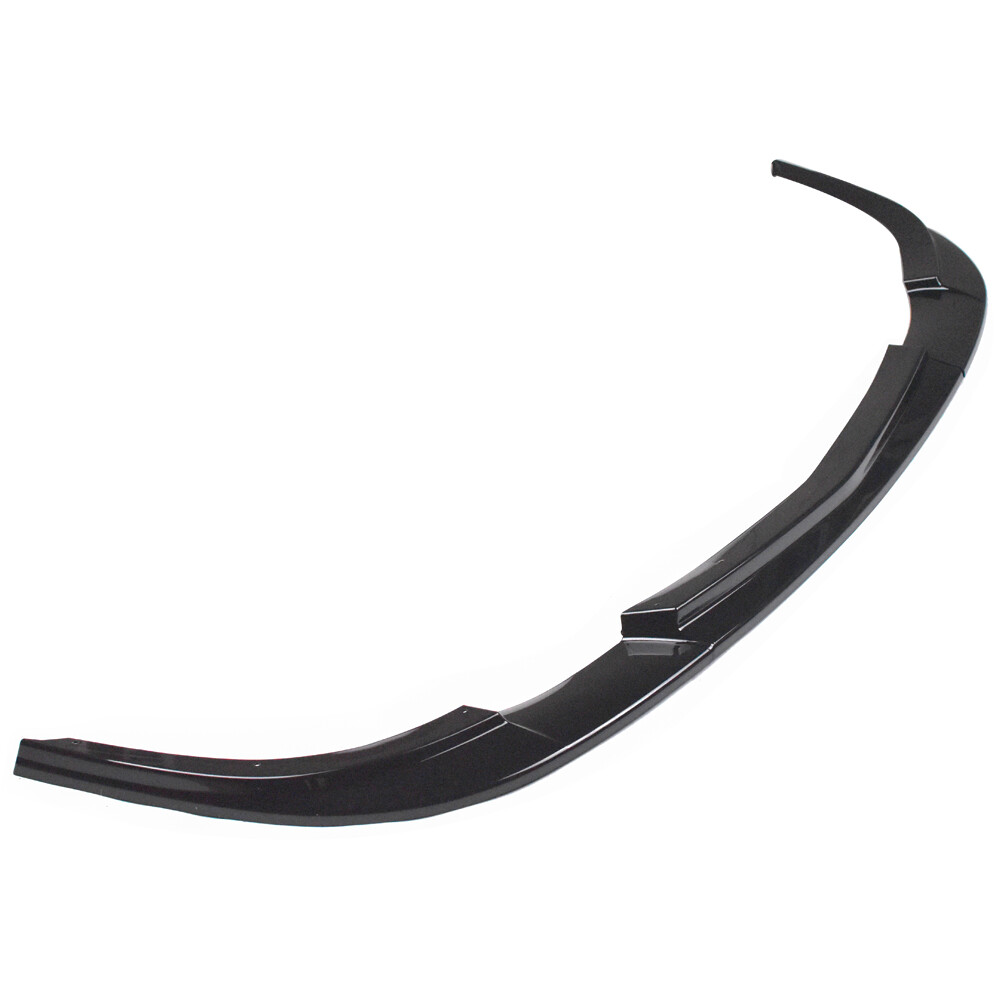 For 2006-13 Corvette C6 ZR1 Style Glossy Black Front Bumper Splitter Lip Kit