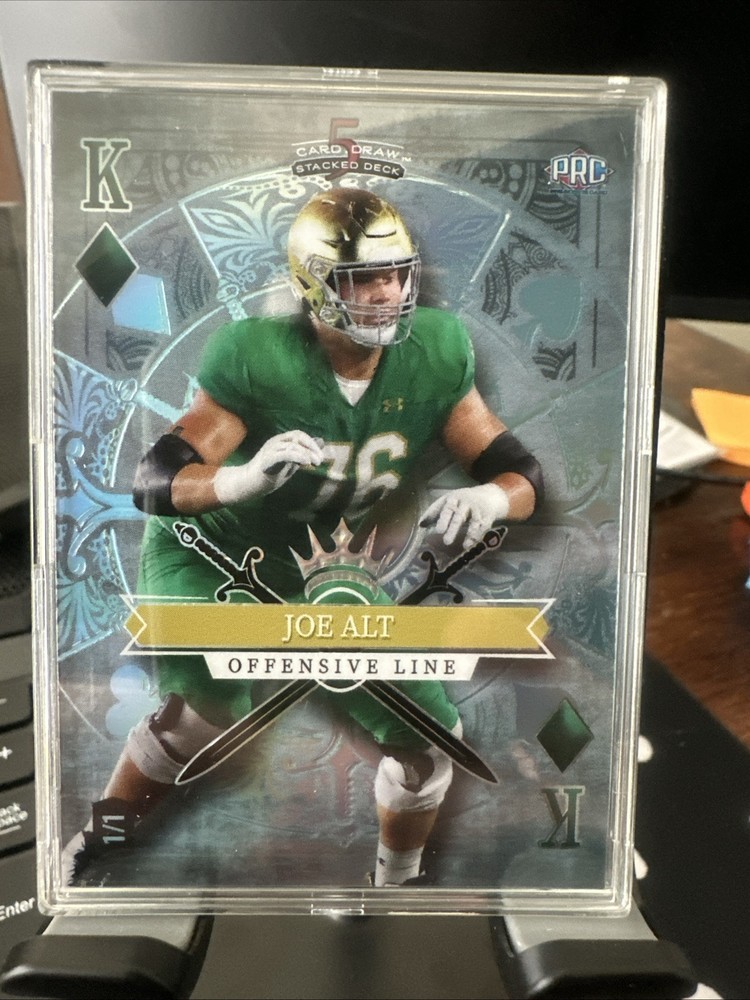 2023 Wildcard 5 Card Draw Stacked Deck Joe Alt 1/1 King Of Diamonds