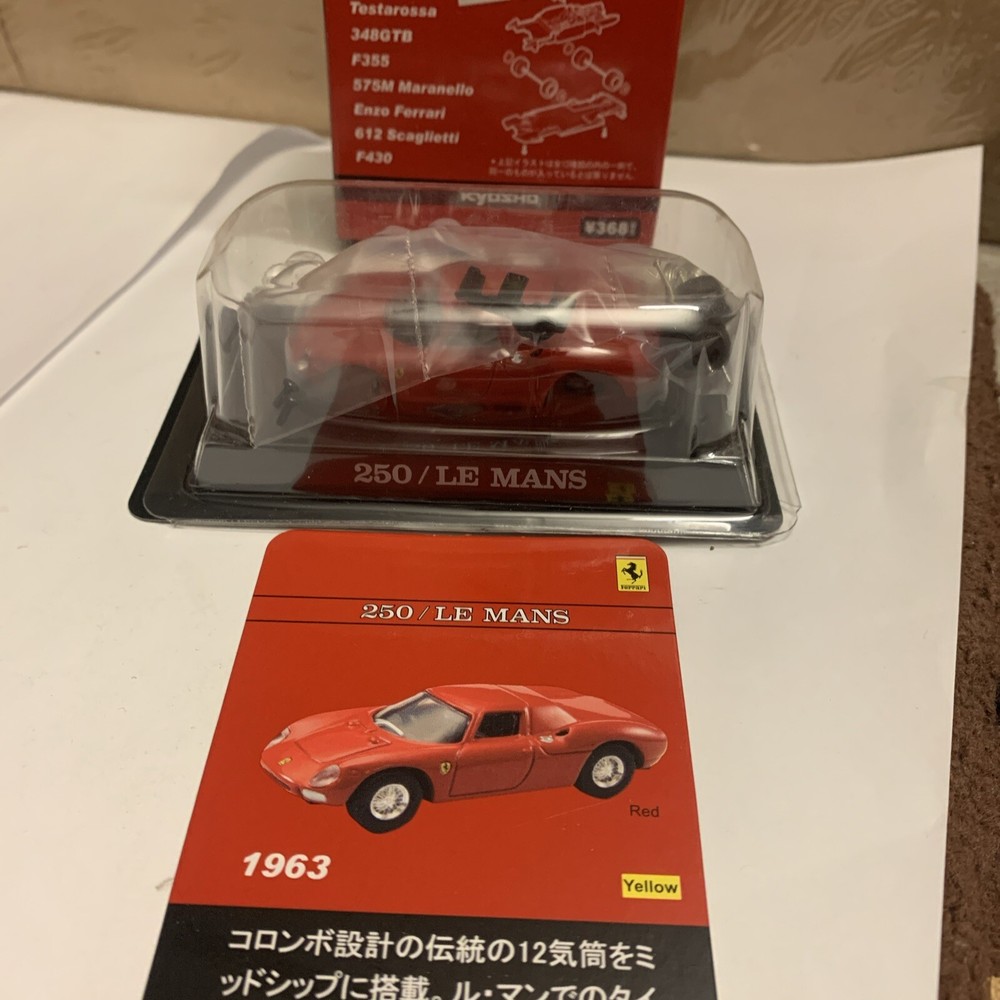 Kyosho 1/64 Ferrari 250 LE MANS  - Unassembled Diecast Car Model - NIB