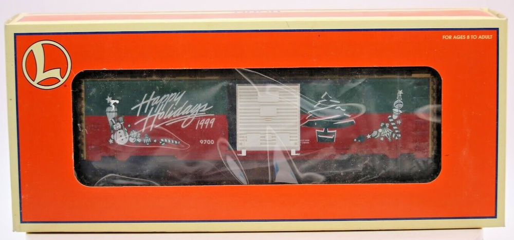 Lionel 6-26243 Christmas 99 Boxcar Happy Holidays 1999 O Gauge 1 48 New in Box