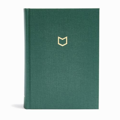 CSB He Reads Truth Bible - Evergreen Cloth Over Board - Study Bible for Men - Holman 2019 Hardcover