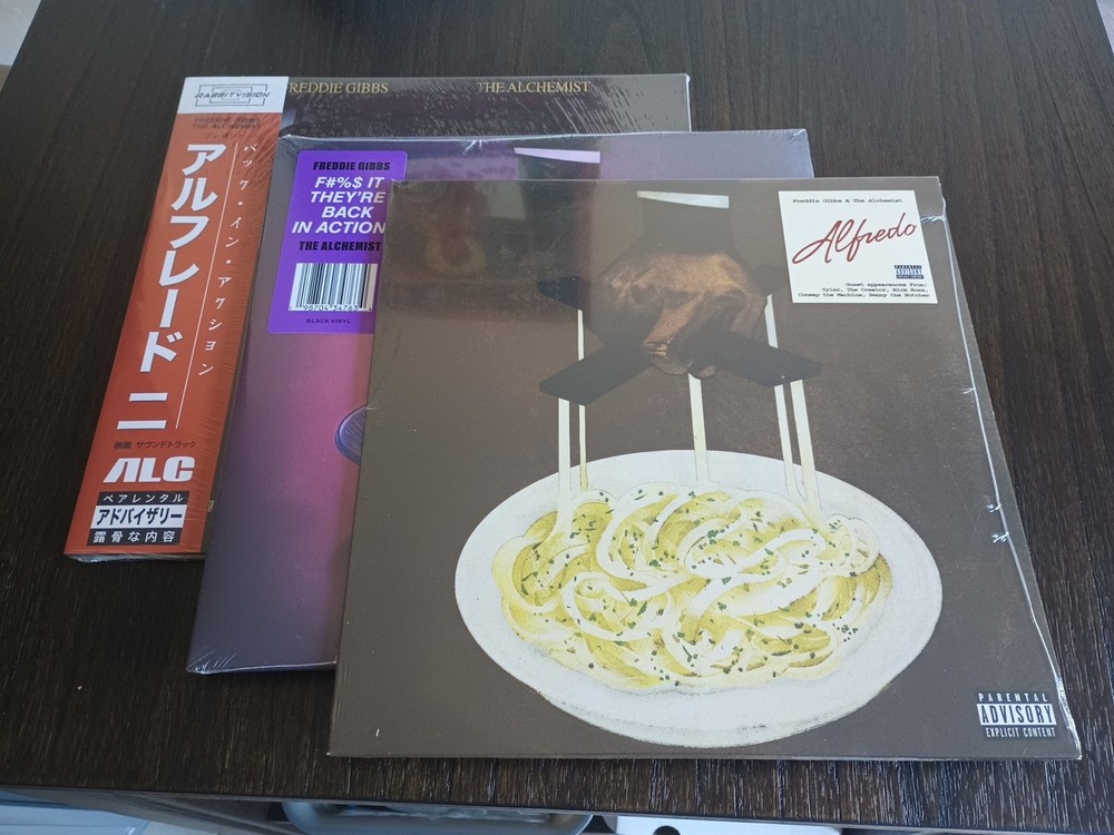 Freddie Gibbs & The Alchemist Alfredo 1/2/Obi Vinyl Record Sealed (Limited Time)-image