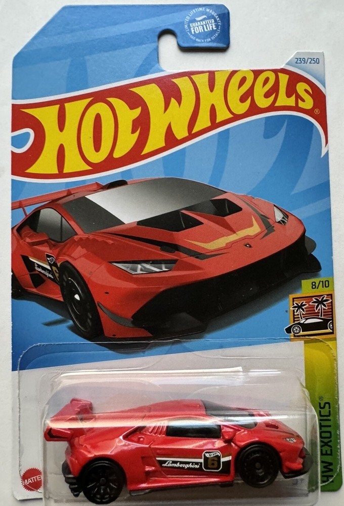 2024 Hot Wheels HW EXOTICS Lamborghini Huracan LP 620-2 Super Trofeo 239/250