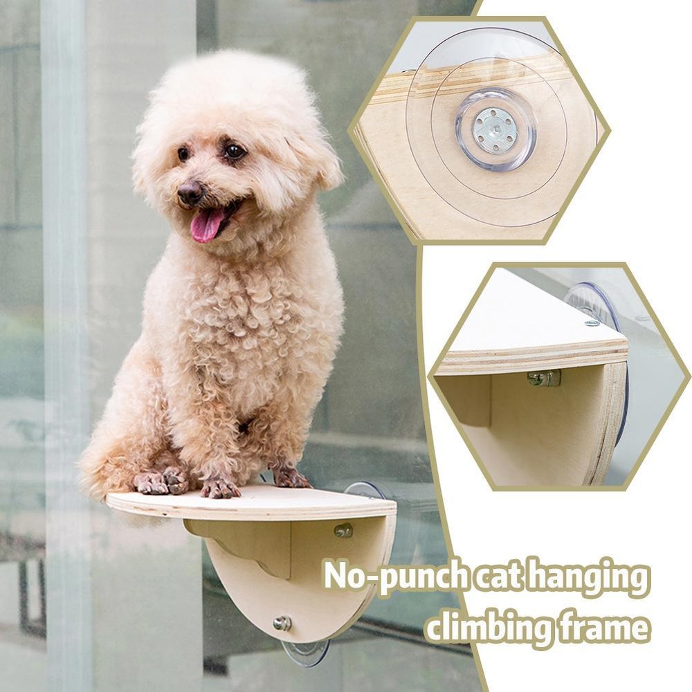 Cat Climbing Frame Set High Quality No-punch Cat Hanging Climbing Frame GXA