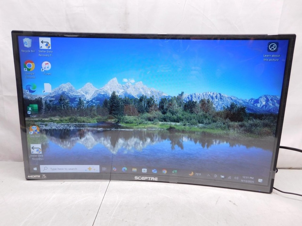 Sceptre C275W-1920RN 27inch 75hz HDMI VGA Build-in Speaker Curved Monitor