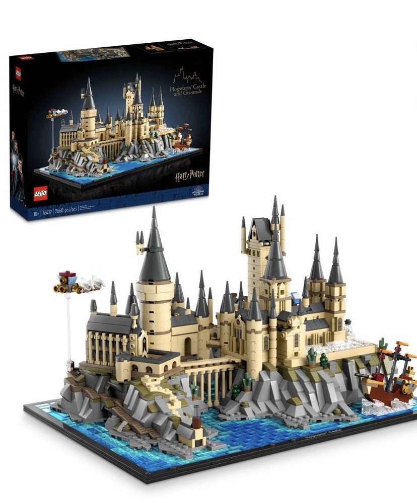 LEGO Harry Potter Hogwarts Castle and Grounds 76419 2660 Pieces Complete Set
