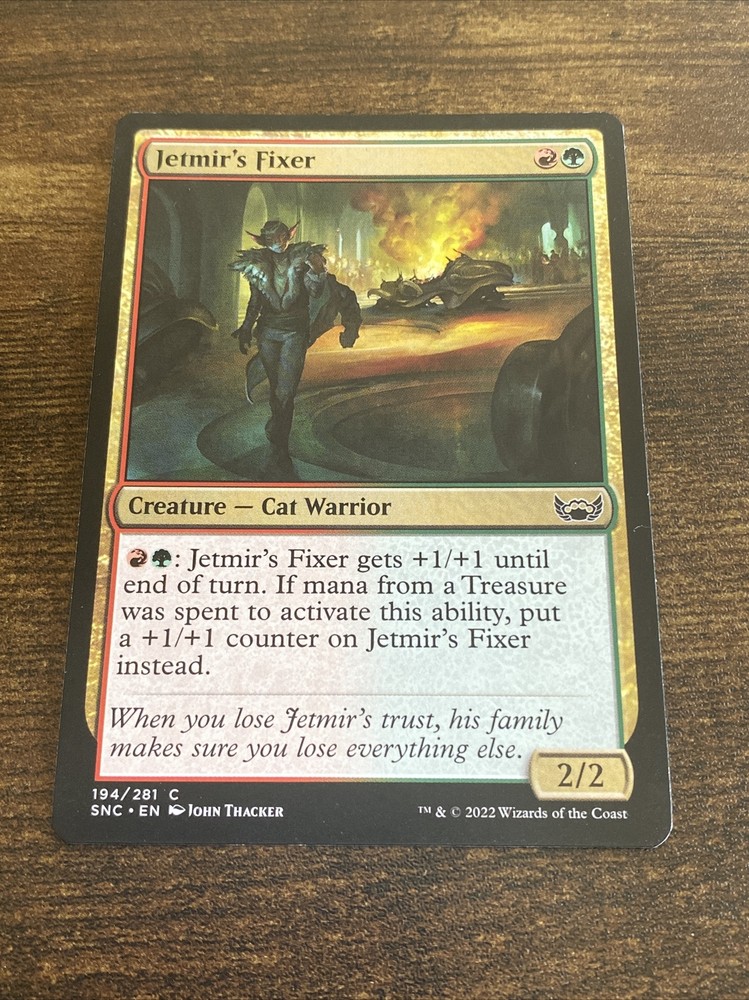 Jetmir's Fixer Streets of New Capenna 194/281 MTG Magic The Gathering D2781*