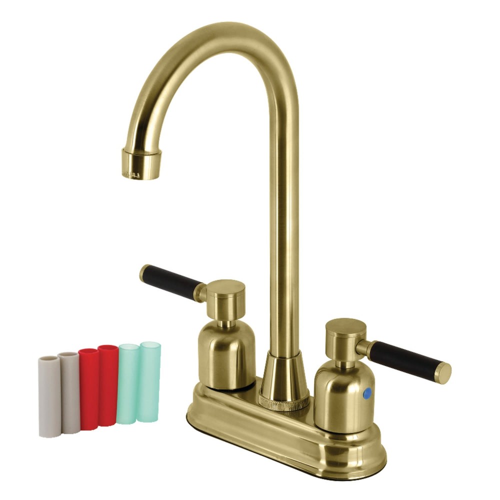 Kingston Brass KB849.DKL Kaiser 1.8 GPM Brass Bar Faucet in Classic Design