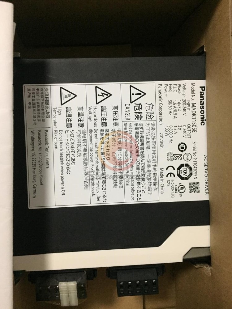 1PCS Panasonic AC MADKT1505E Servo drive New