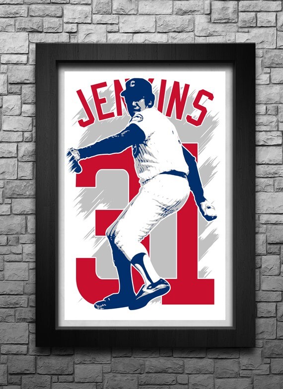 FERGIE JENKINS art print/poster CHICAGO CUBS FREE S&H! JERSEY