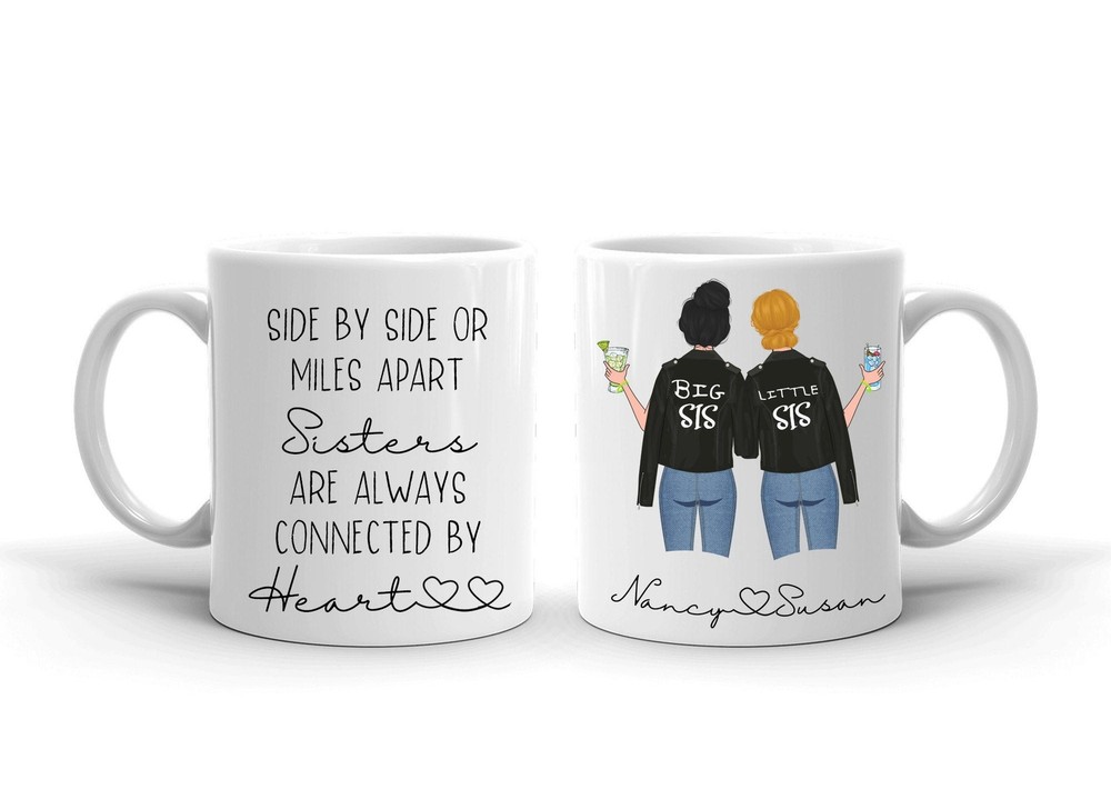 Sister Mug Personalized Sister Mug Custom Coffee Mug Sister Gift Soul Sister