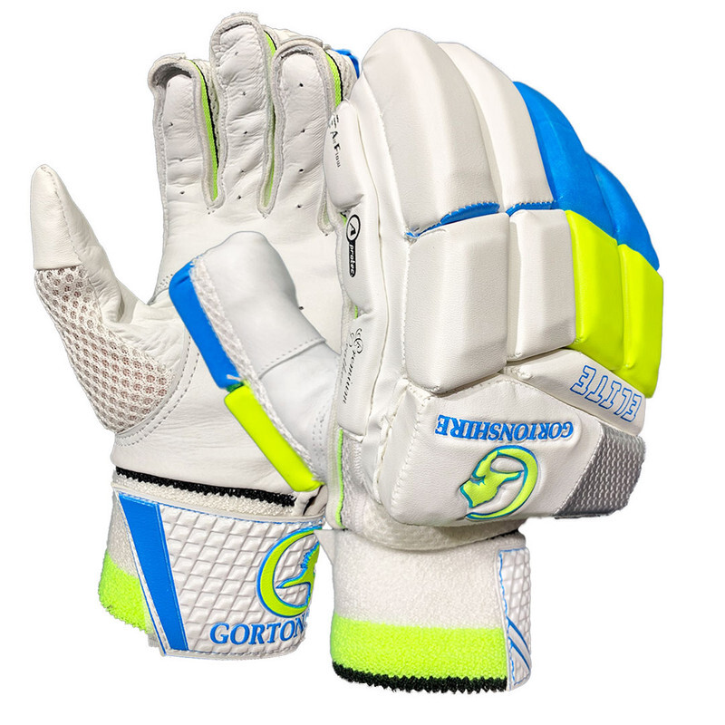 Clearance Sale!!! Gortonshire Elite Cricket Batting Gloves - Boys Junior RH-image