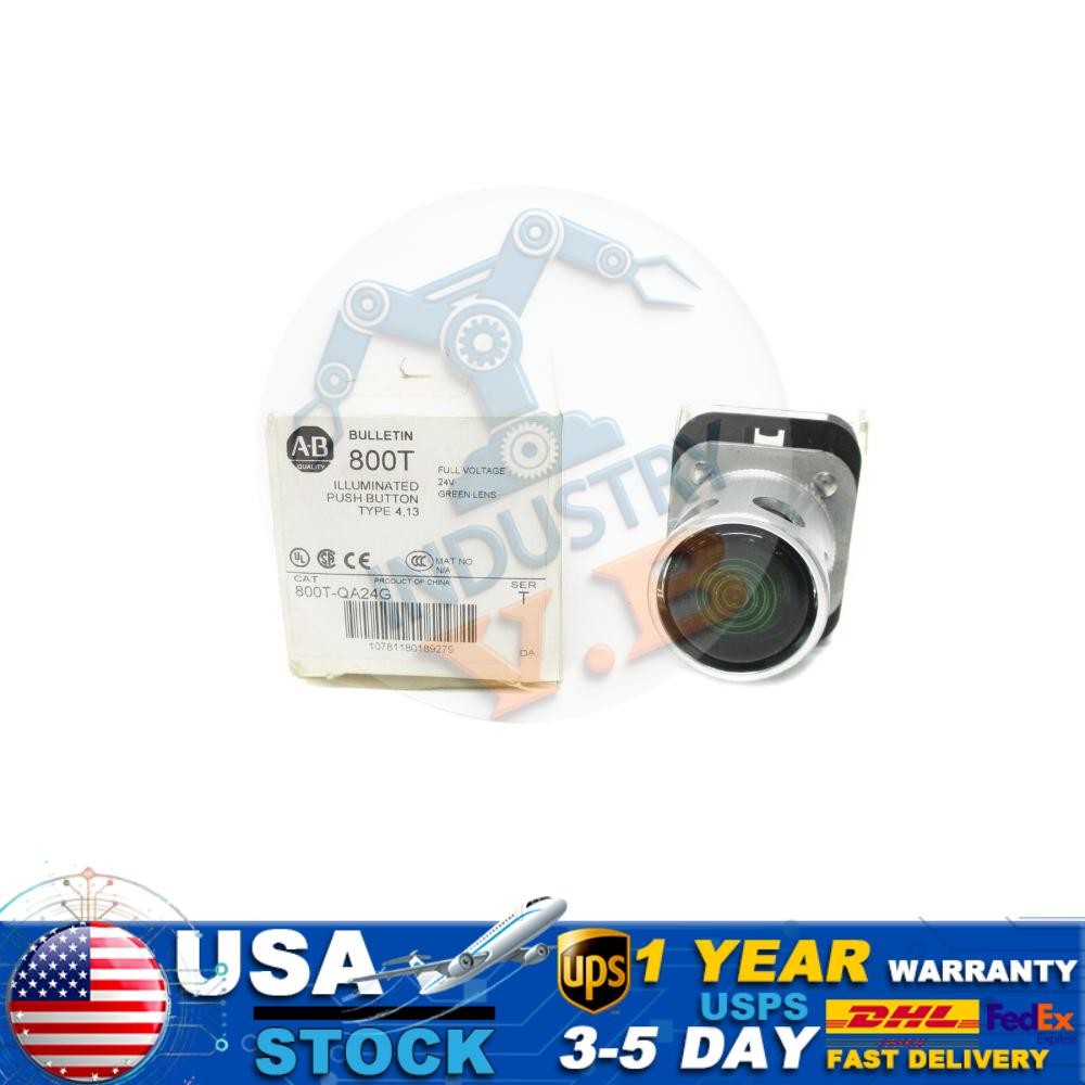 NEW ALLEN BRADLEY 800T-QA24G   24VAC/DC (WH) 800TQA24G