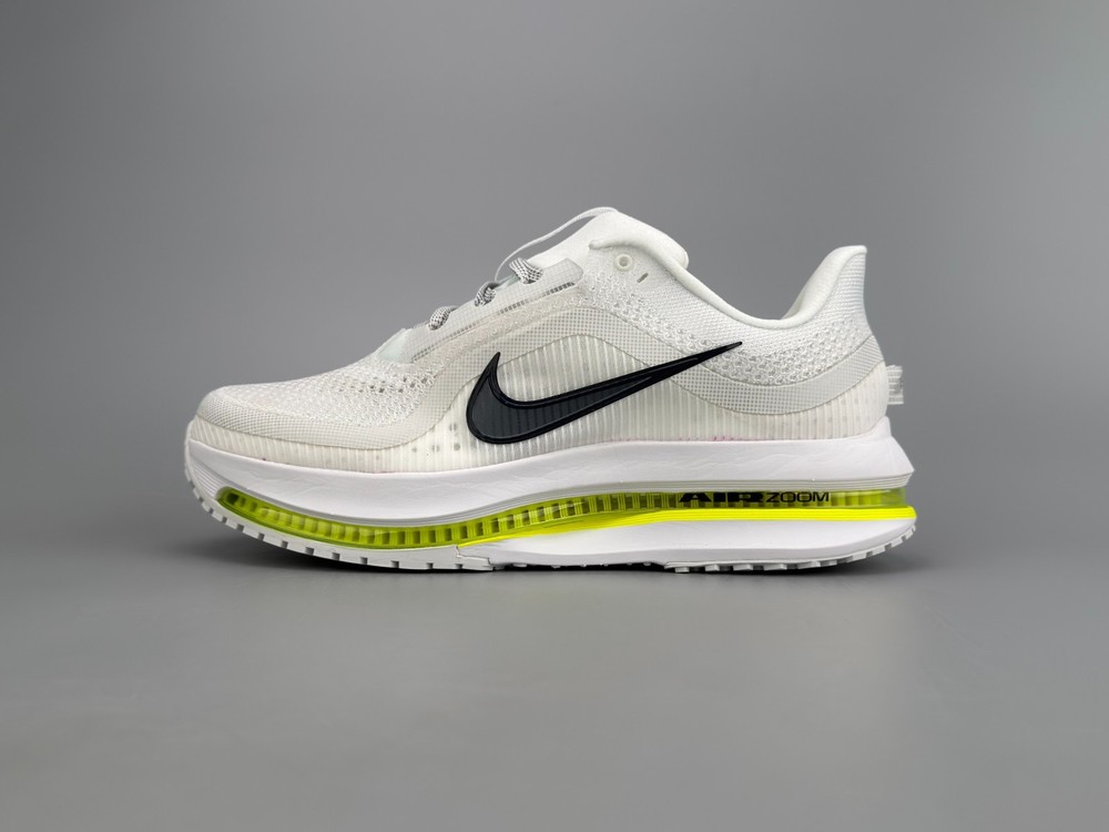 Nike Air Zoom Pegasus Premium White Yellow Mens Running Sneakers