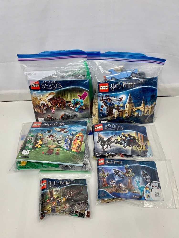 6 Lego Harry Potter Sets Bundle - 75945 75950 75951 75952 75953 75956