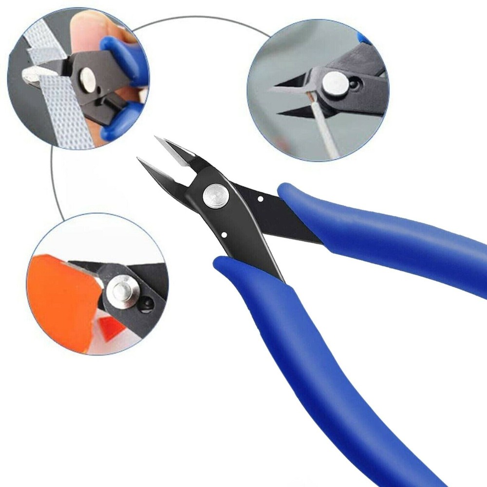 Durable Electrical Side Snip Flush Pliers Cable Wire Cutter Cutting Pliers Tool