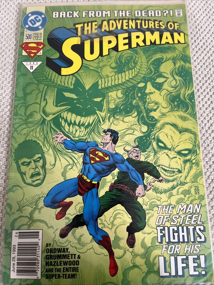 Adventures of Superman #500 (DC Comics Early June 1993)