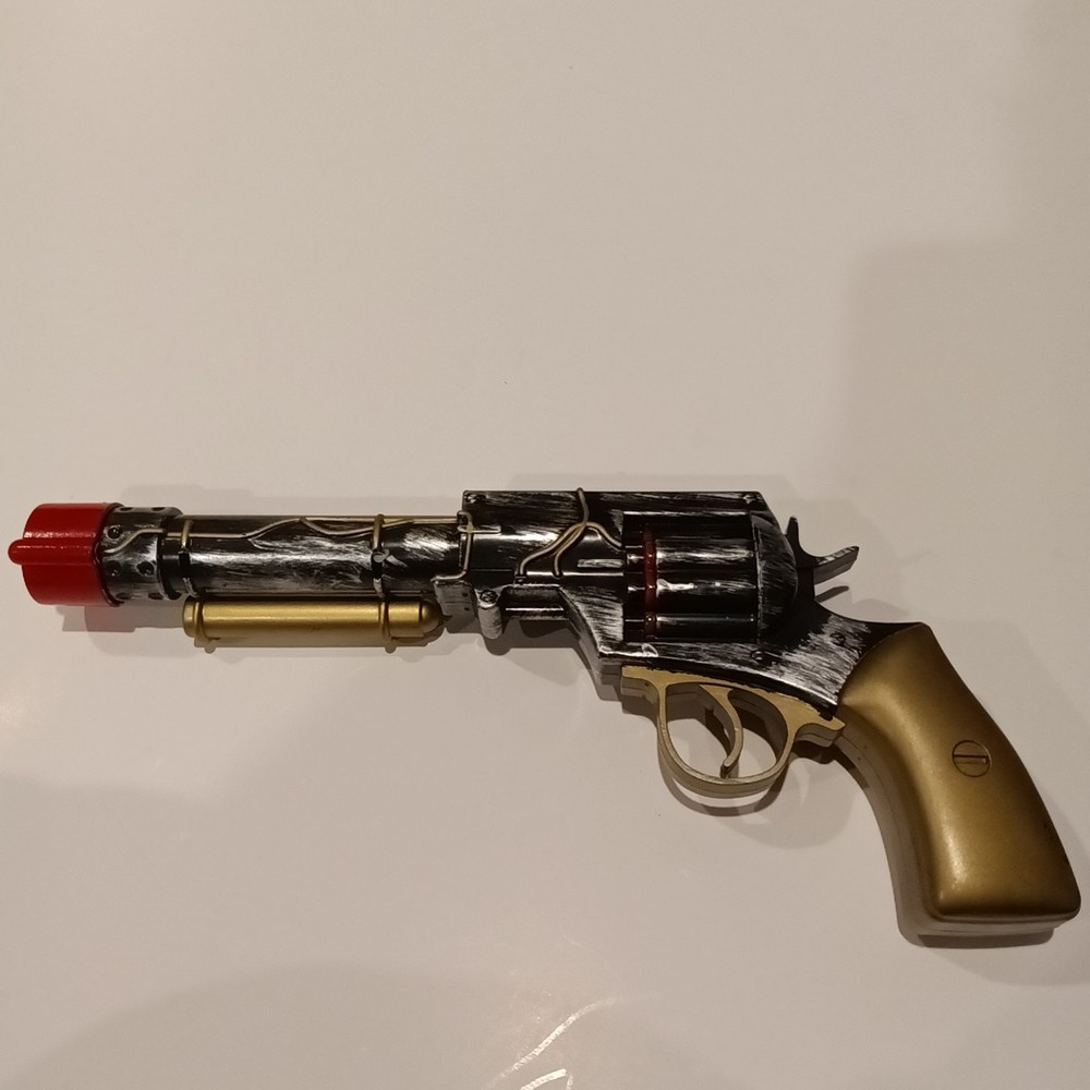 Cyber Punk Pistol Replica - Lightweight Costume Prop for Cosplay-image