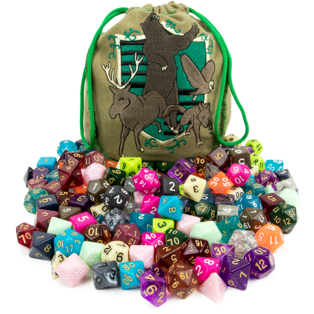 Bag Of Tricks: 140 Polyhedral Dice In 20 Complete Sets  8318