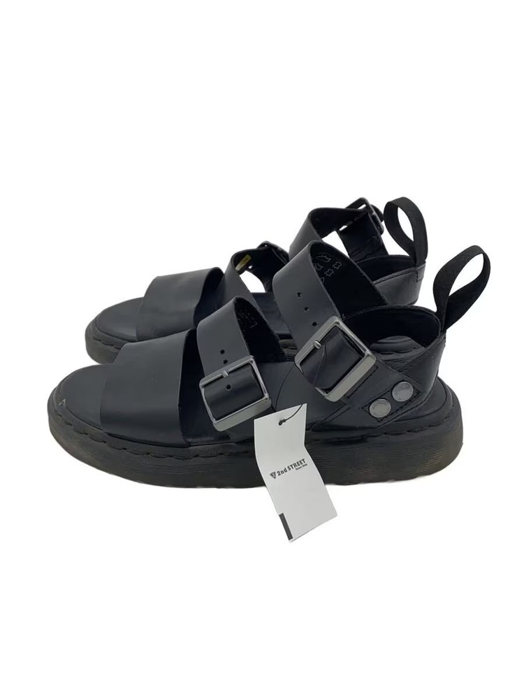Dr.Martens Sandals Uk5 Blk Leather JnW09