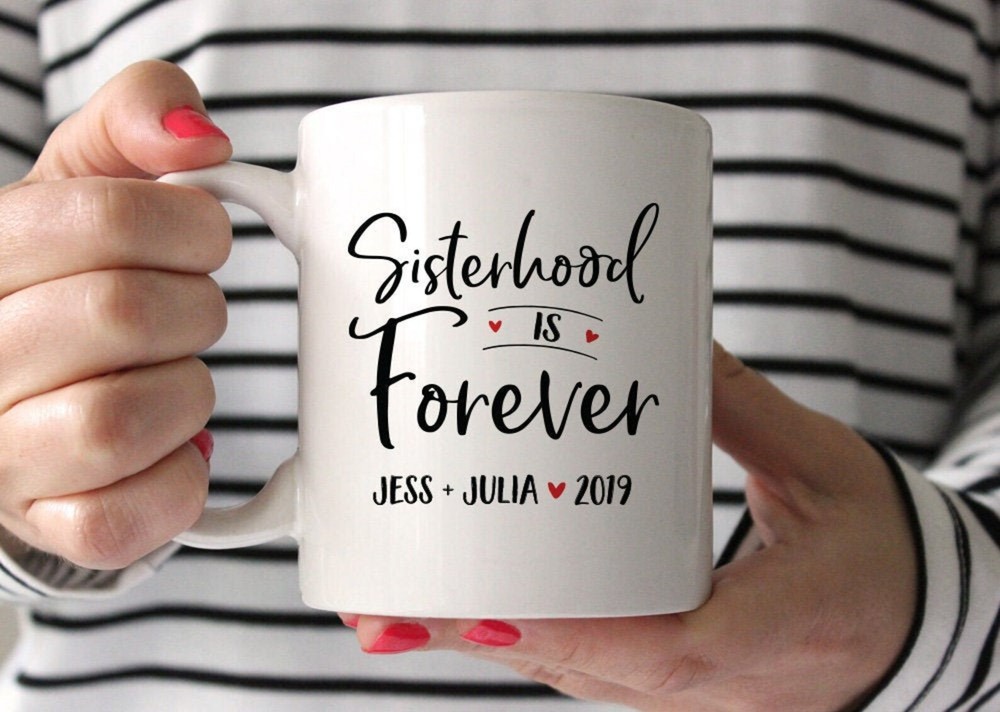 Personalized Sister Birthday Mug Custom Name 1969 Gift