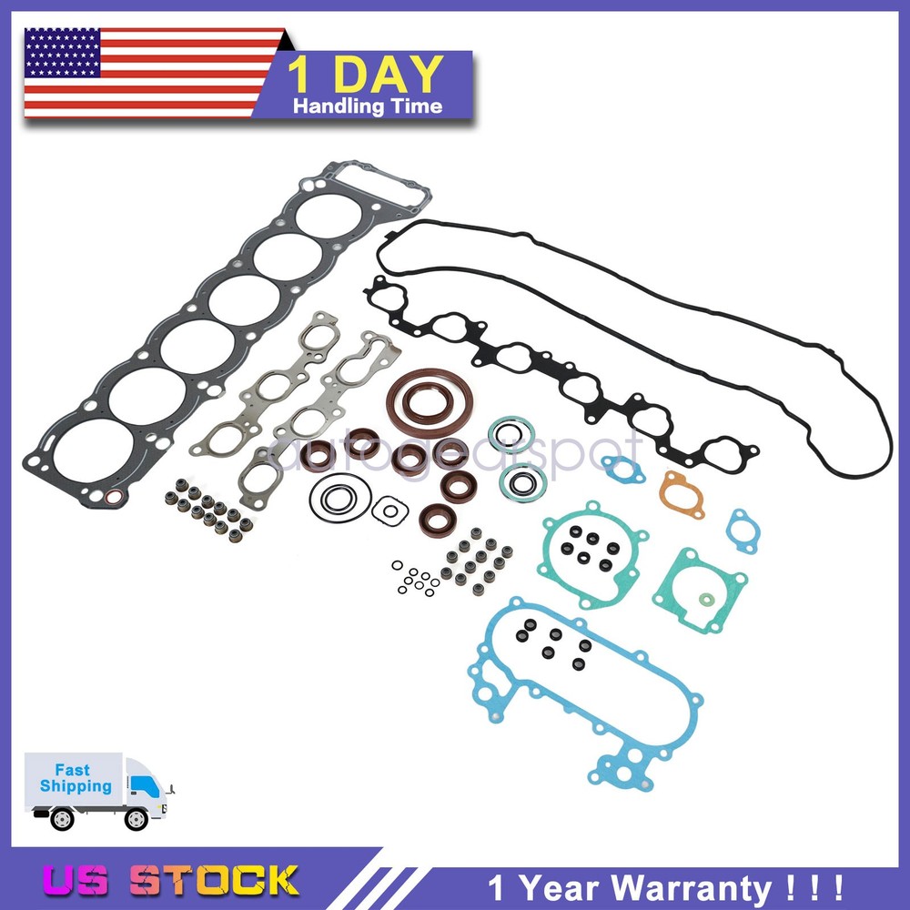 For Toyota Land Cruiser LX450 FJZ80 1FZ Full Gasket Kit 04111-66036 04112-66036