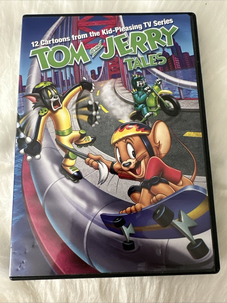Tom and Jerry Tales 12-Cartoon DVD Classic Kids Movie Collection  
