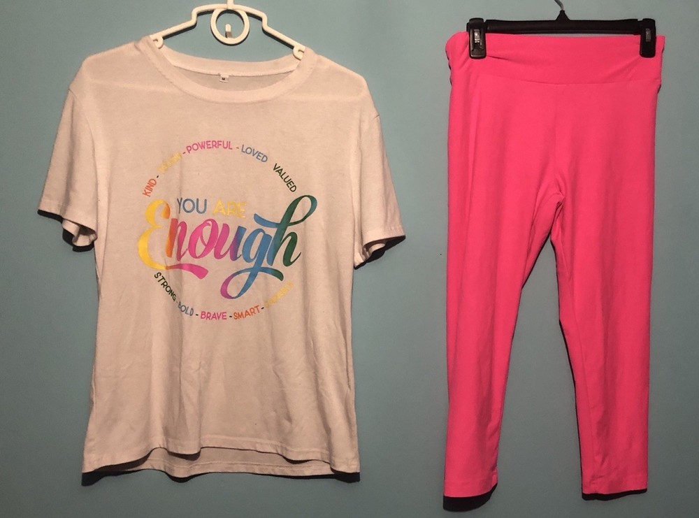 Girls Size 14/16 Clothing Lot Capri & Shirt