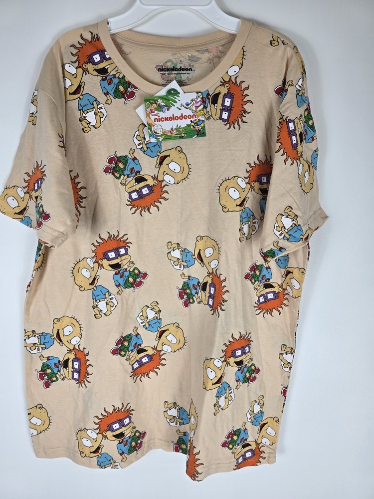 Nickelodeon Rugrats Reptar Graphic Tee for Kids and Adults  