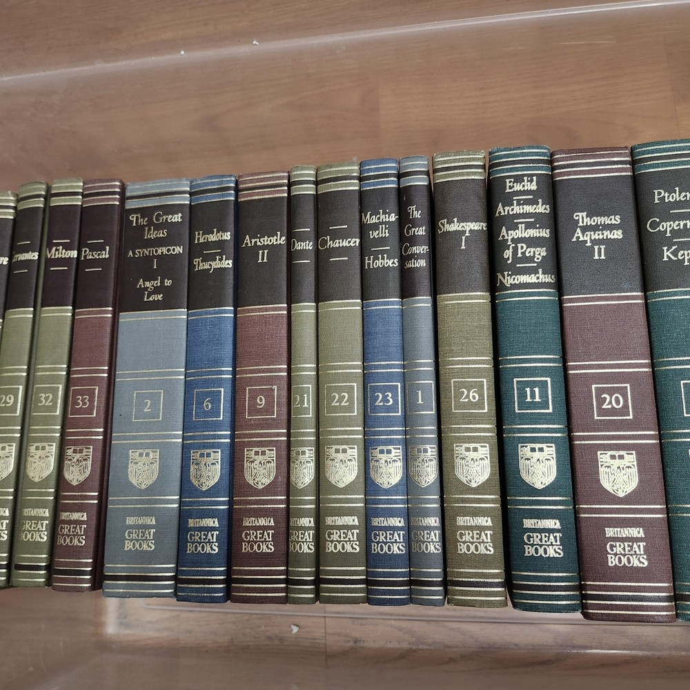 Britannica Great Books 1952 YOU CHOOSE