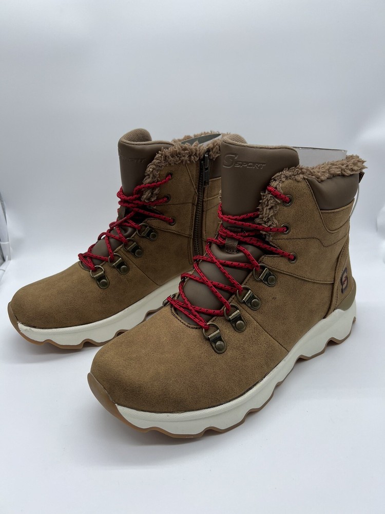 Women's S Sport By Skechers Laynee Apparel Sneakers Brown - SIZE 9