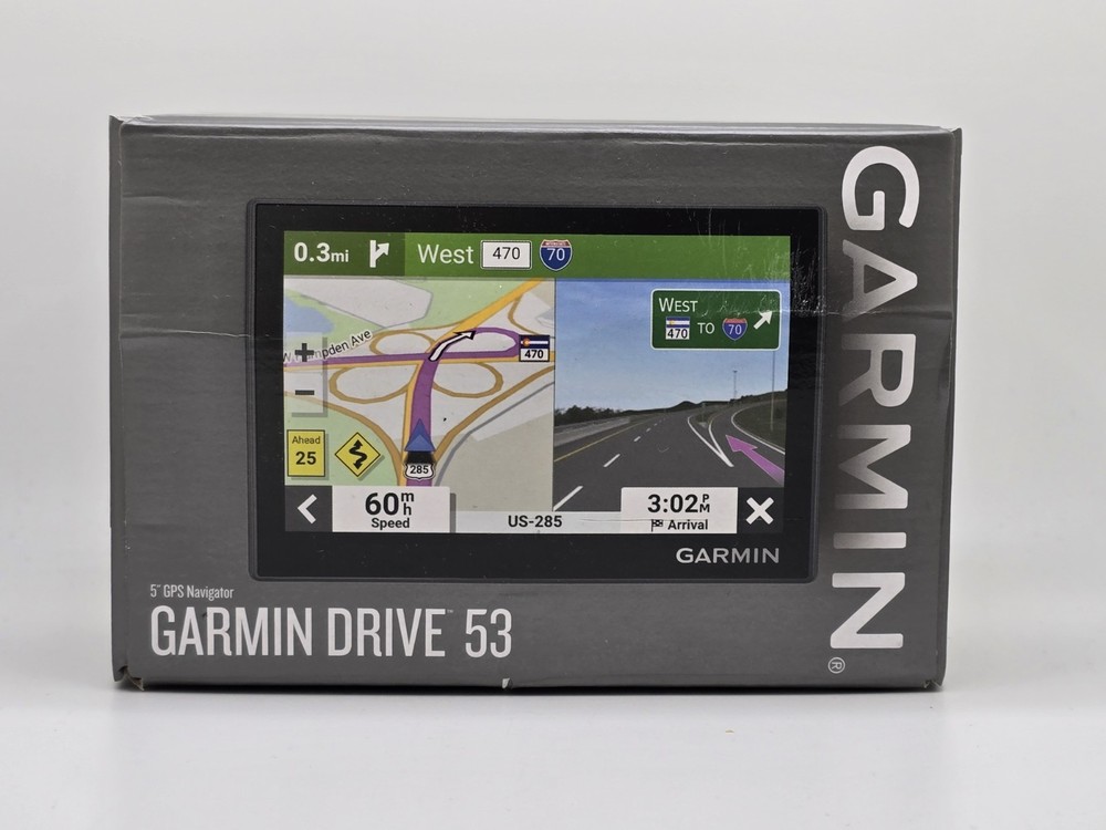 Garmin Drive 53 5-inch GPS with Lifetime North America Maps