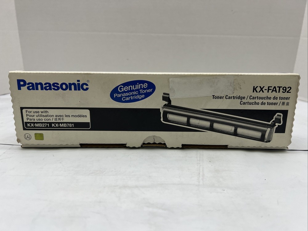 Genuine Panasonic KX-FAT92E Toner Cartridge for Reliable Printing