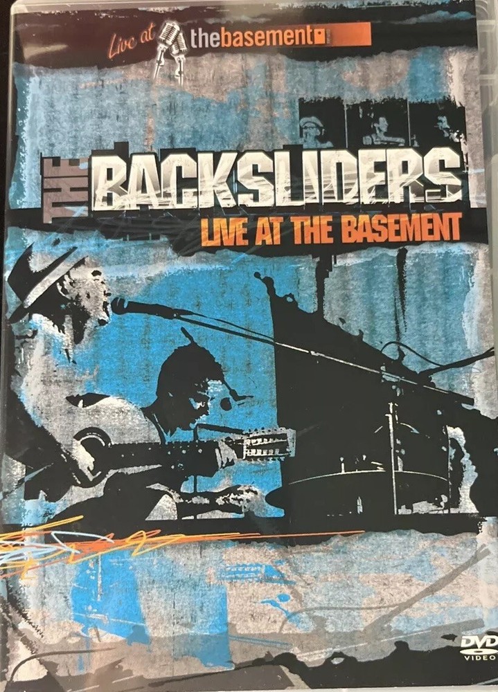 Backsliders  Live At The Basement R4 DVD  Australian Rock Guitar Music Like New