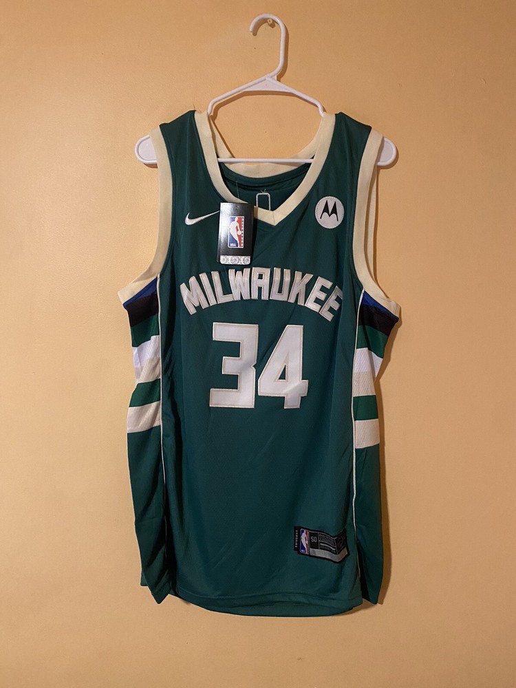 Milwaukee Bucks Giannis Antetokounmpo NBA Jersey