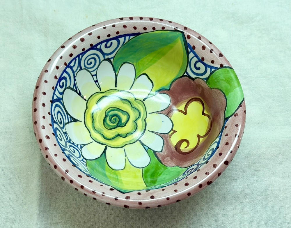 Damariscotta Pottery Maine, Small Bowl. 2015. 5.75