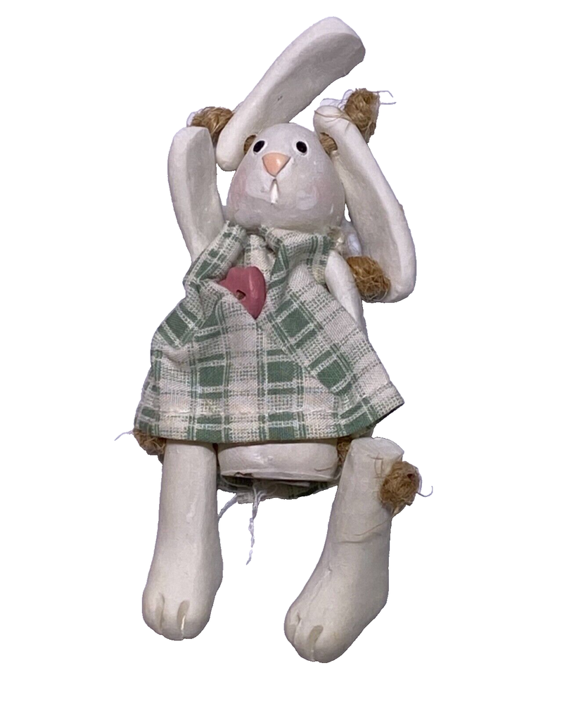 Russ Berrie Vtg Bunny Rabbit 13900 Shelf Sitter 3