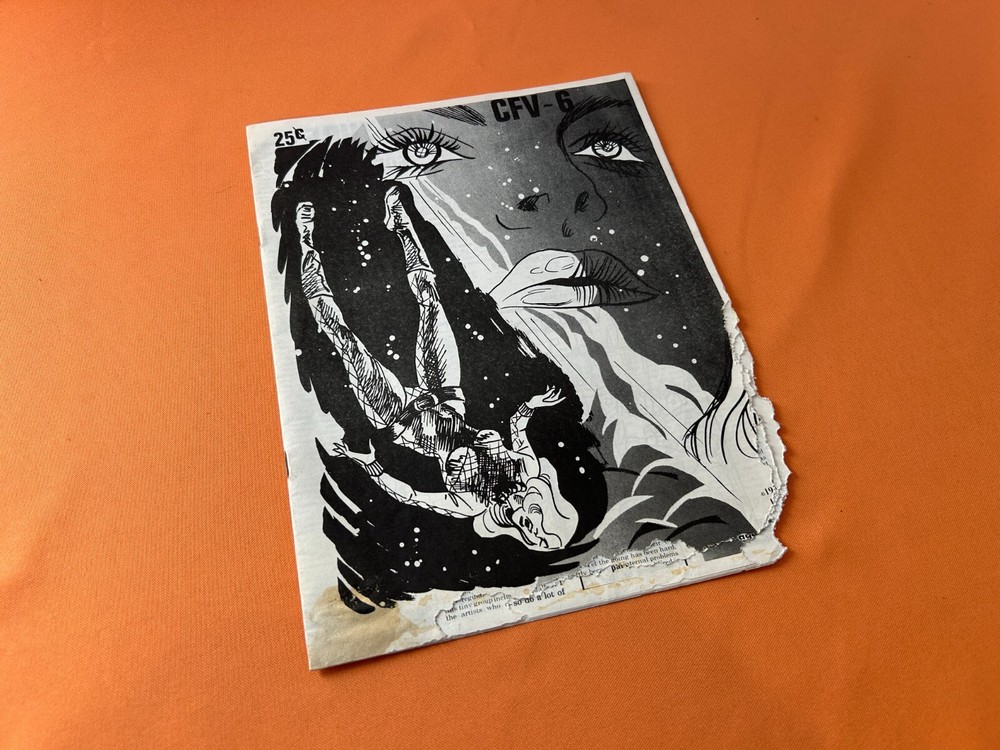 Vintage 1975 Canadian Fan Zine Comic Fan Venture #6 w Rare Vaughn Bode Art HTF