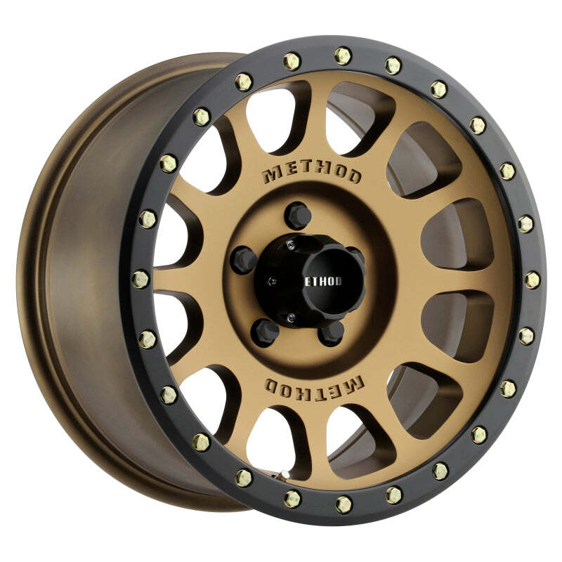 Method MR305 NV 17x8.5 0mm Offset 5x150 116.5mm CB Method Bronze/Black Street Lo