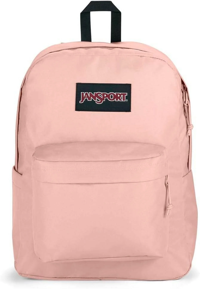 Pink Misty Rose Backpack for Girls School College-image