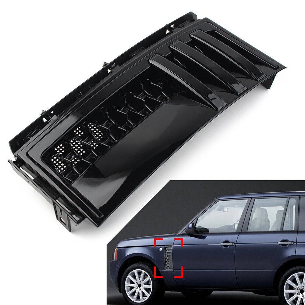 Side Fender Vent Grille Black Fit Land Rover Range Rover L322 2002-2012 Left USA