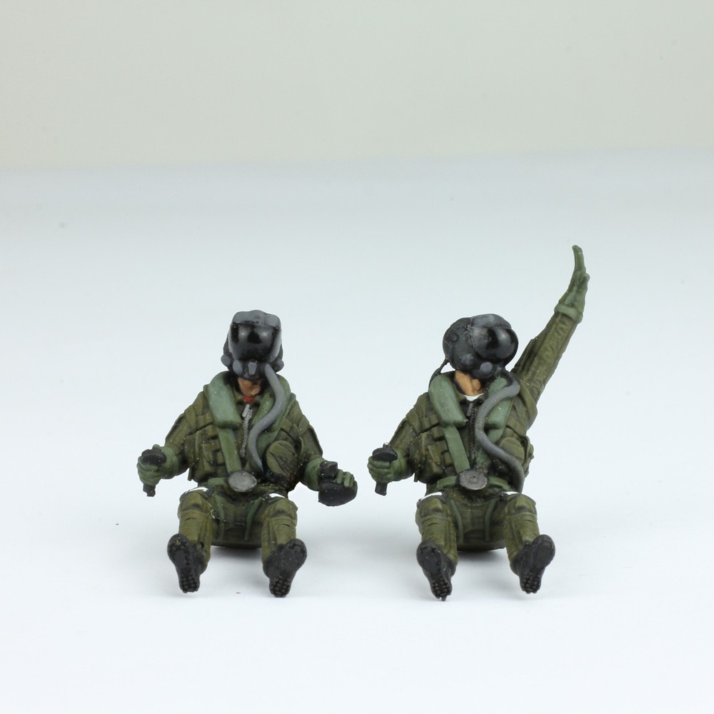 PreSale Set 02 ProPainted 1:32 USAF Modern Seated Fighter Pilots-image