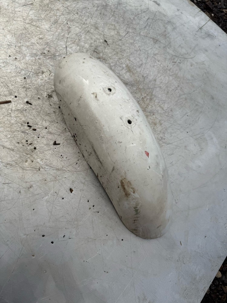 Kawasaki KR250 KR 250 Front Fender Guard Oem  Hugger 35004-1159 Genuine Cover