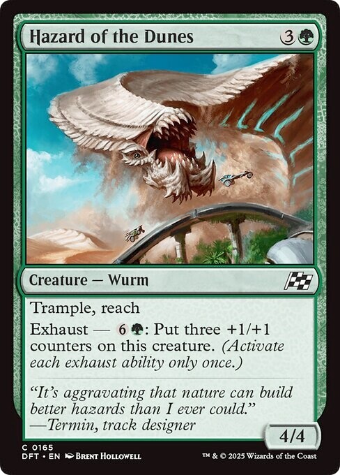 Presale Hazard of the Dunes x4 MTG NM-M Aetherdrift 4 Common Cards-image