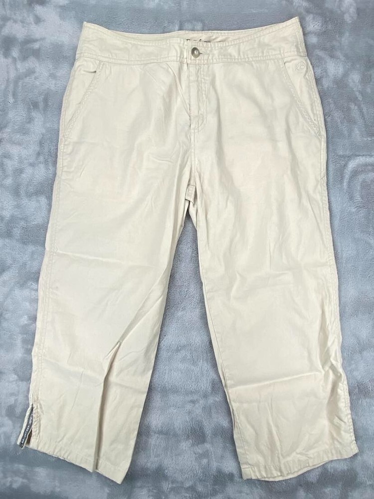 The North Face Pants Womens 12 Beige A5 Series Hike Trail Casual Capri