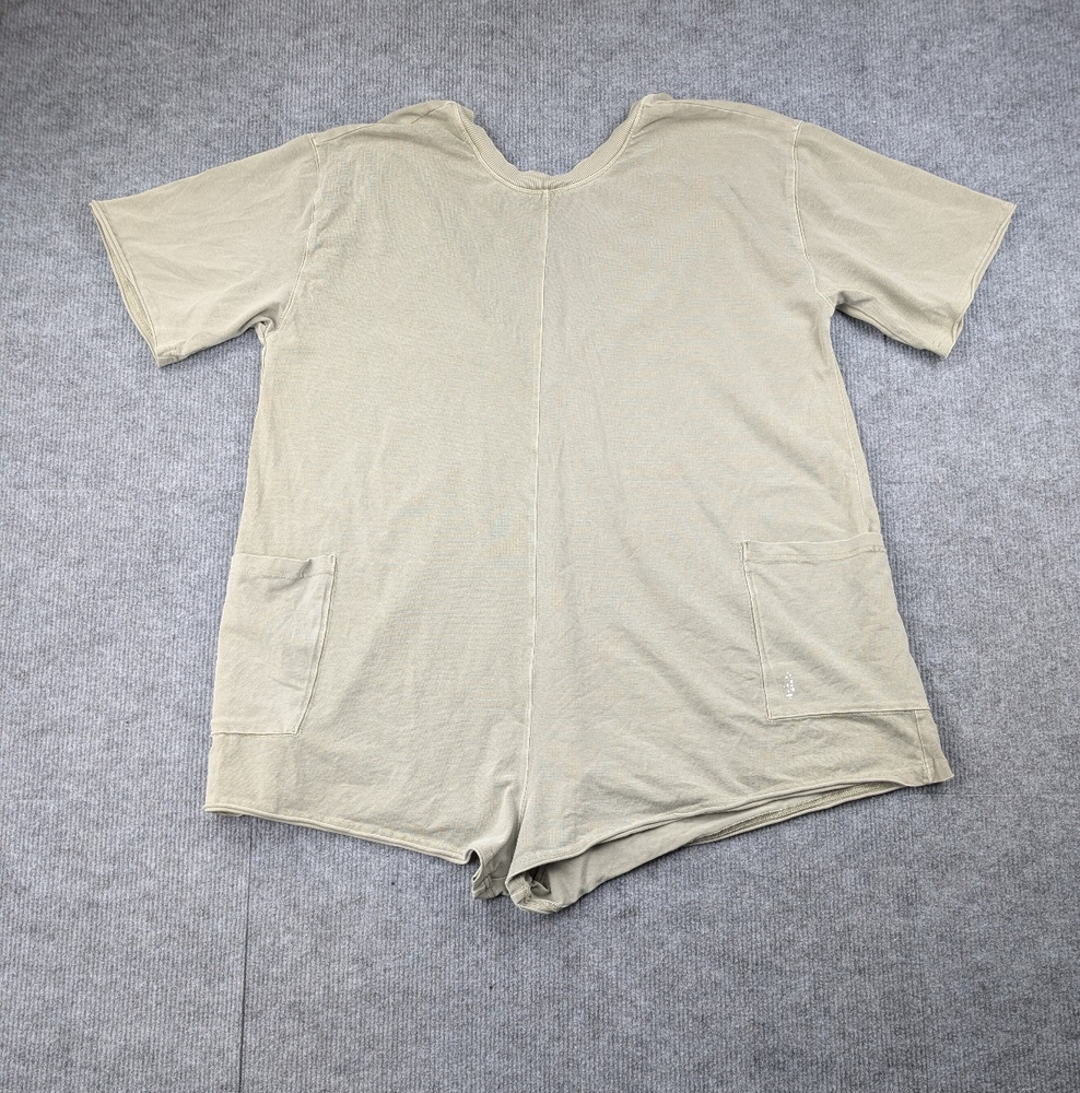 Free People Movement Hot Shot Romper Womens Medium Reversible Relaxed Athleisure