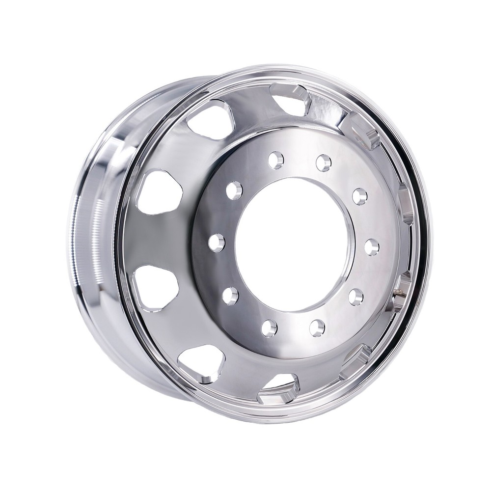 Truck Wheel 22.5 x 8.25 Kenworth Stylized Rims 10 Holes 2pc