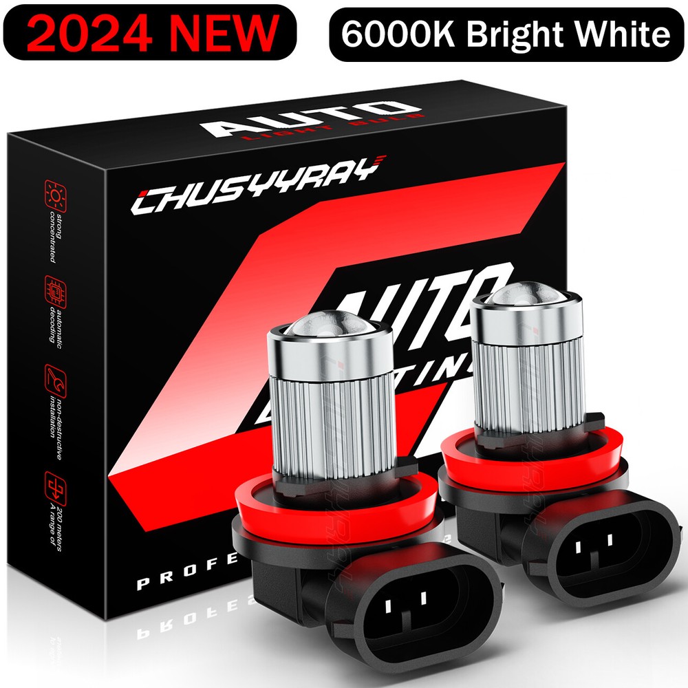 For Toyota Corolla 2009-13 2X H11 H8 H9 LED Headlight Kit 6000K White Fog Light